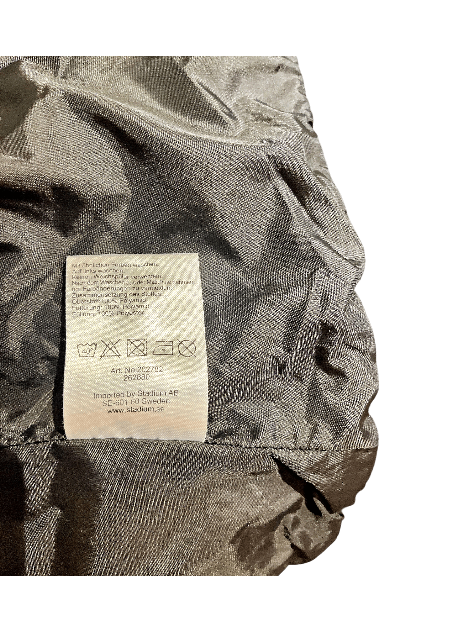 Modern Svart Quiltad WA Action Sports Bomberjacka 7