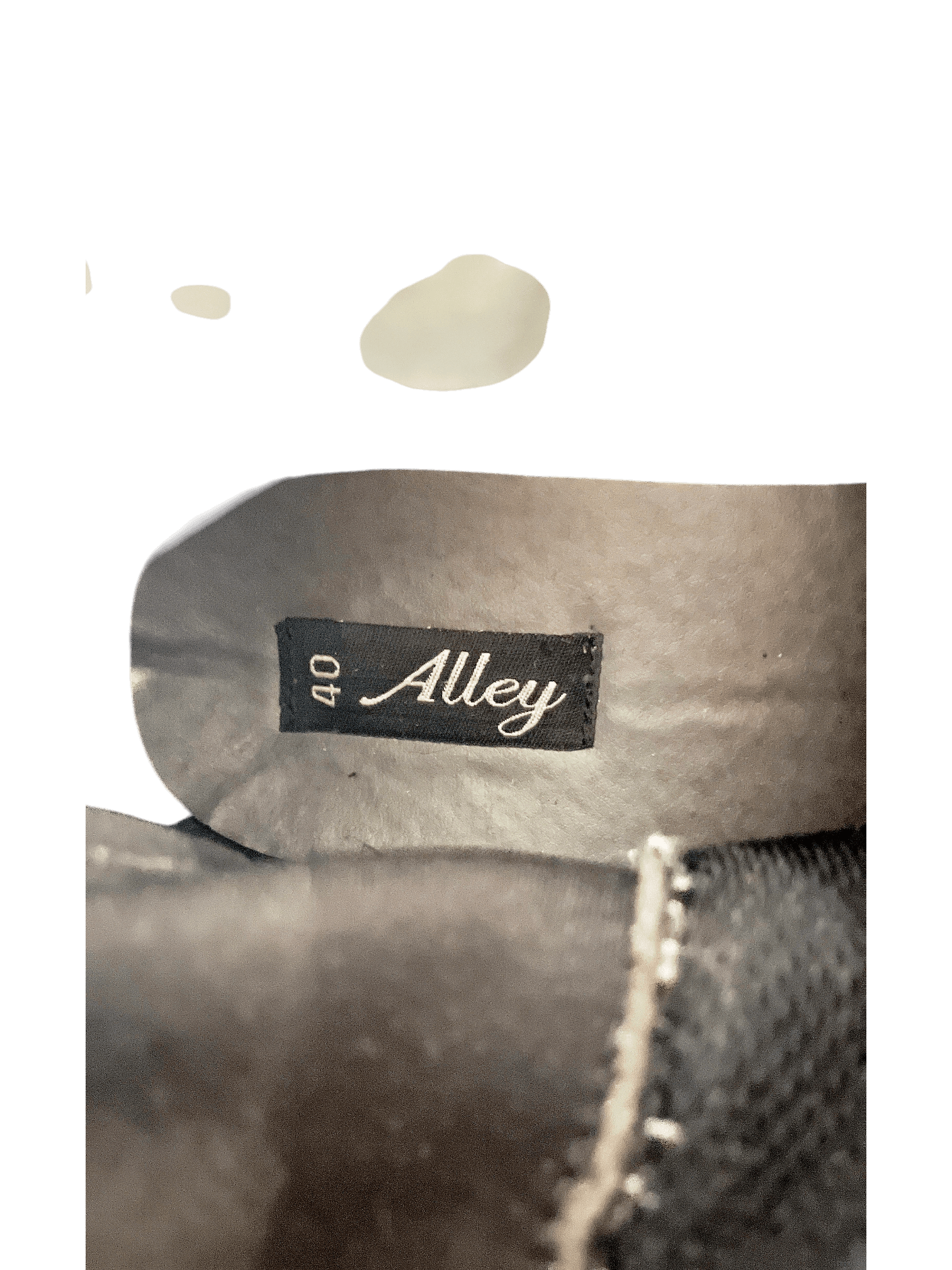 Moderna, bruna over-kneestövlar med gulddetalj 4