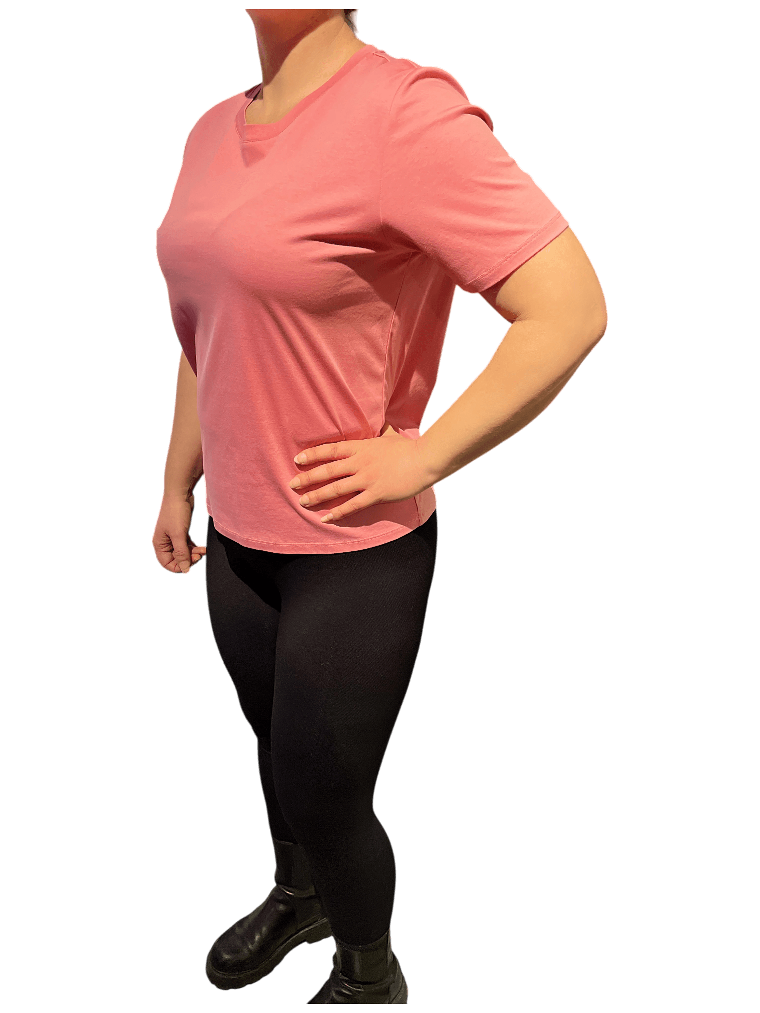 Stilren rosa t-shirt från Stockh LM 3