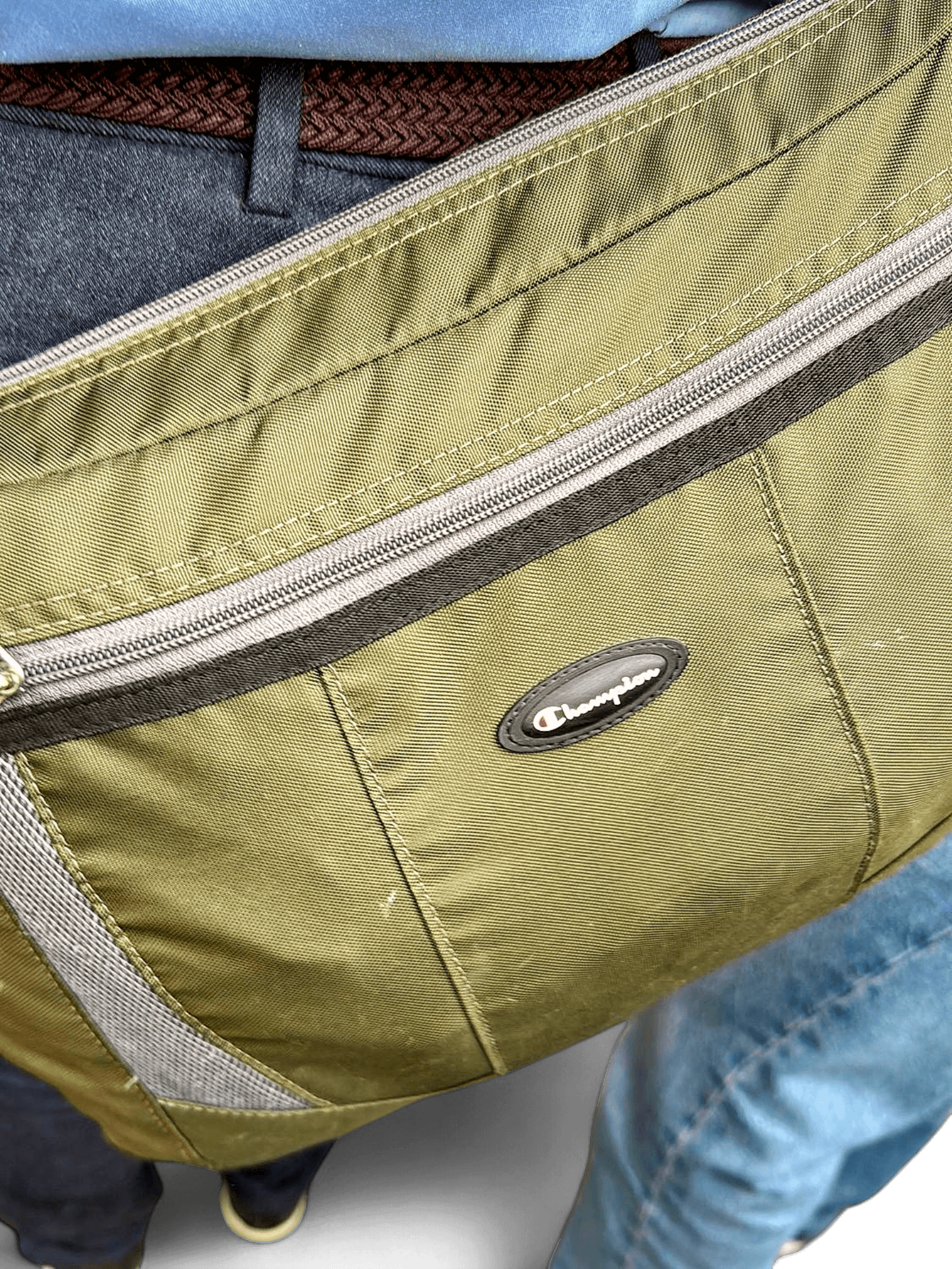 Champion Olive Green Travel Waist Bag / Fanny Pack 2