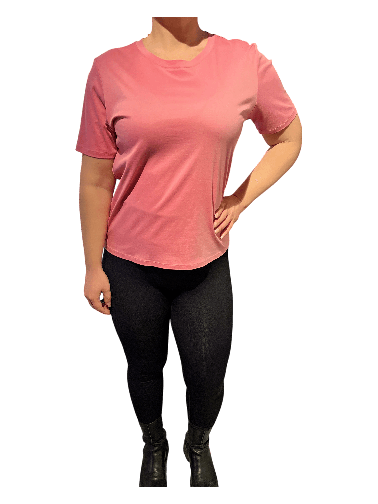 Stilren rosa t-shirt från Stockh LM 2