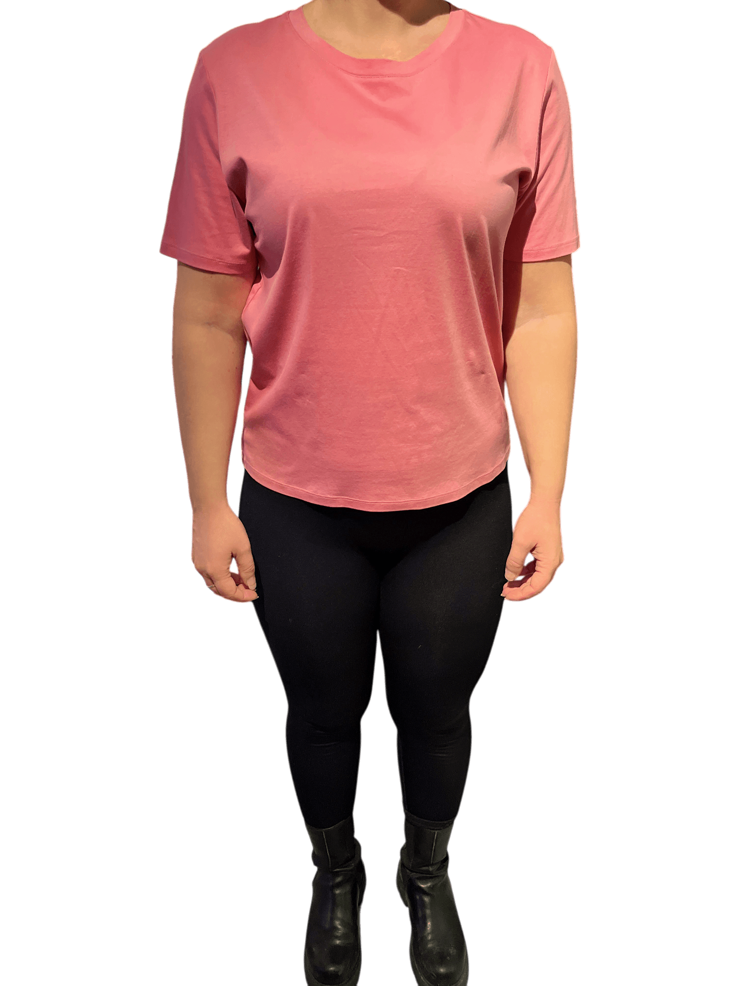 Stilren rosa t-shirt från Stockh LM 1