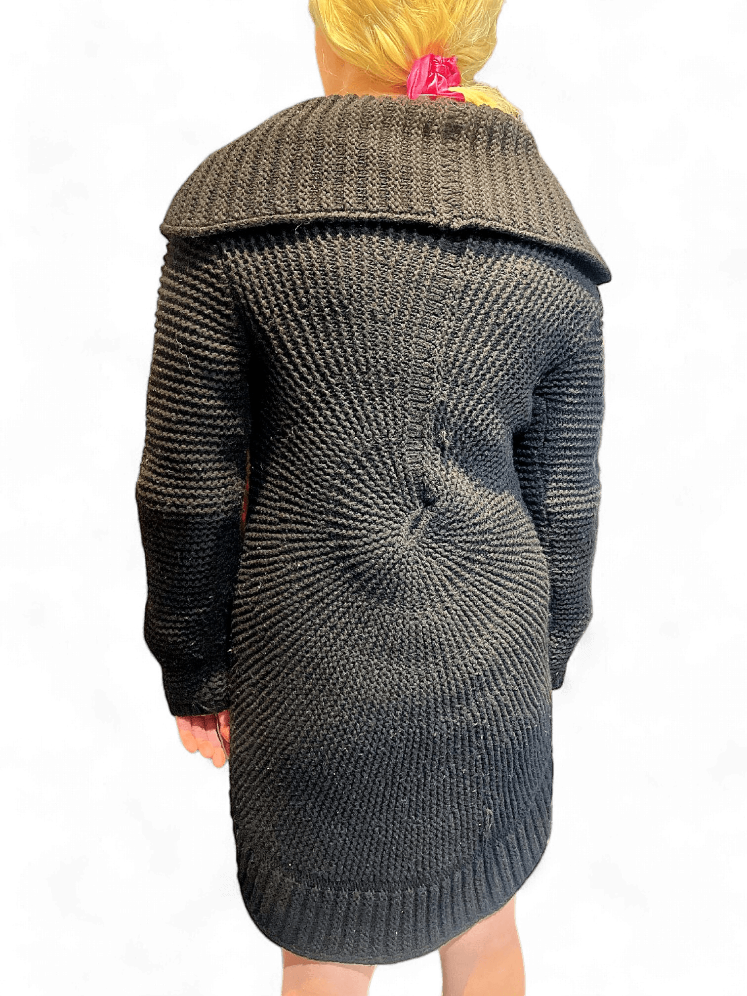 Nolita Moves Svart Stickad Kofta med Kashmir och Merino 2