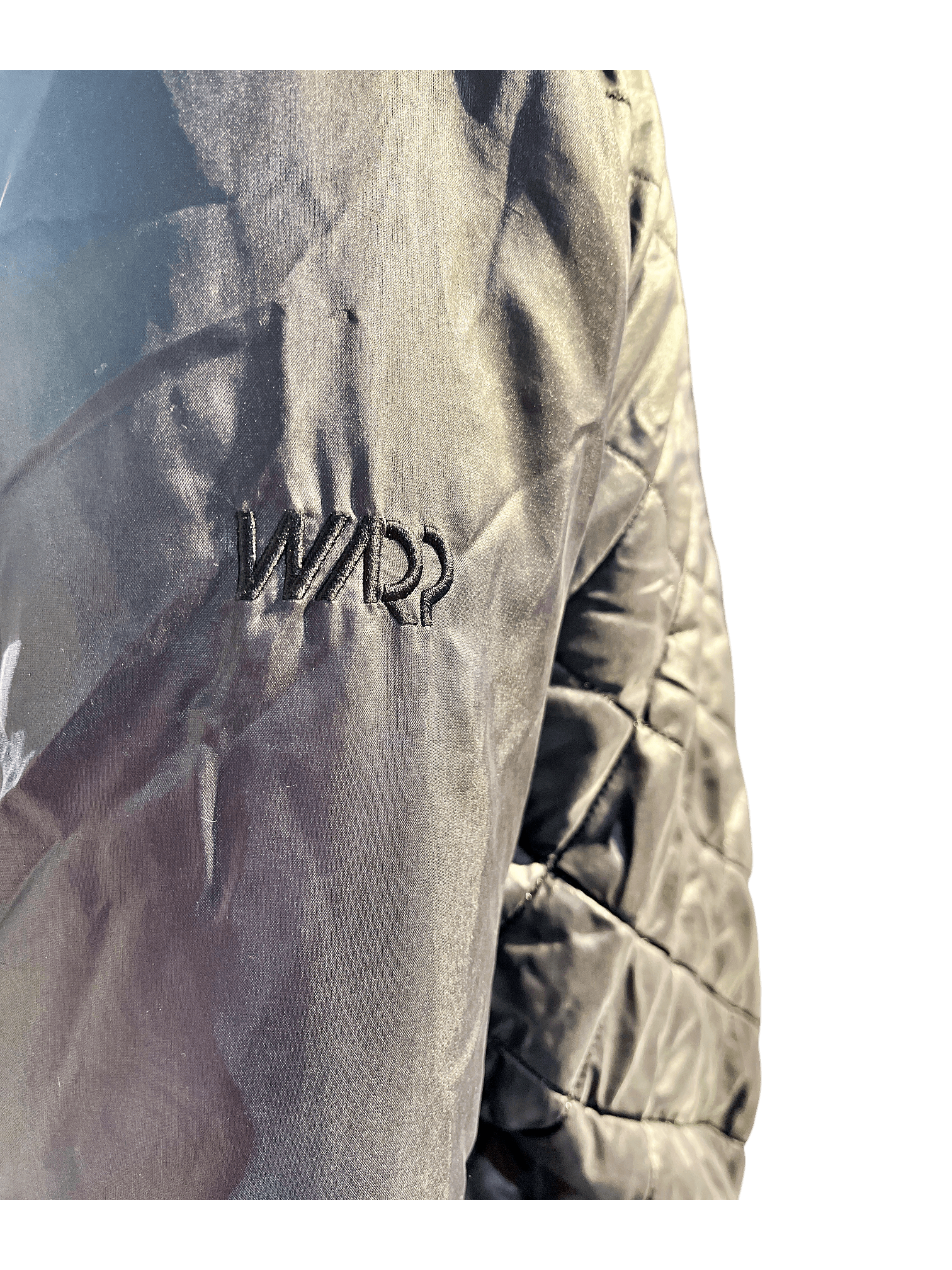 Modern Svart Quiltad WA Action Sports Bomberjacka 4