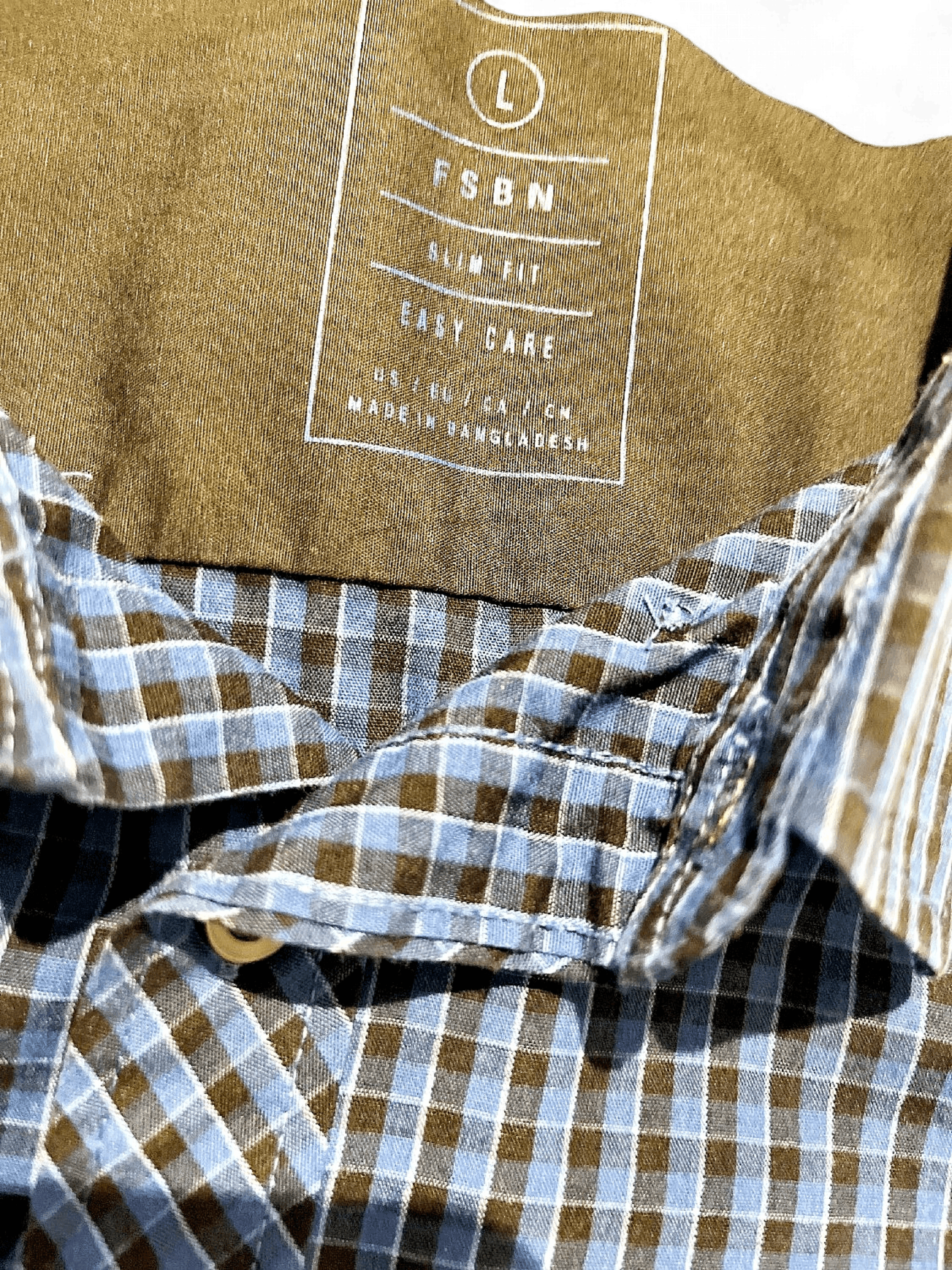 Modern Rutig Bomullsskjorta från FSBN 2