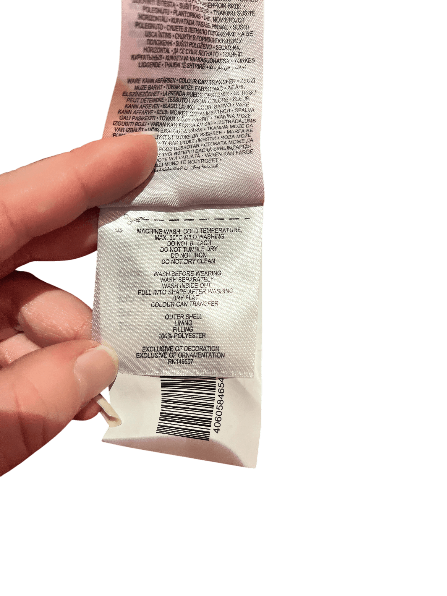 Modern röd / cerise vadderad pufferjacka med huva 5