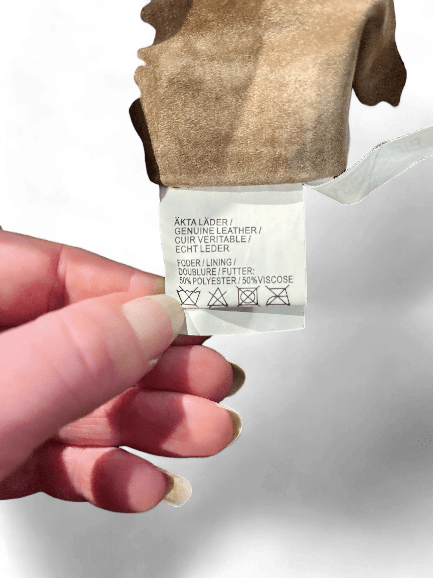 Stilren brun mockajakke från Rock'n Blue 4