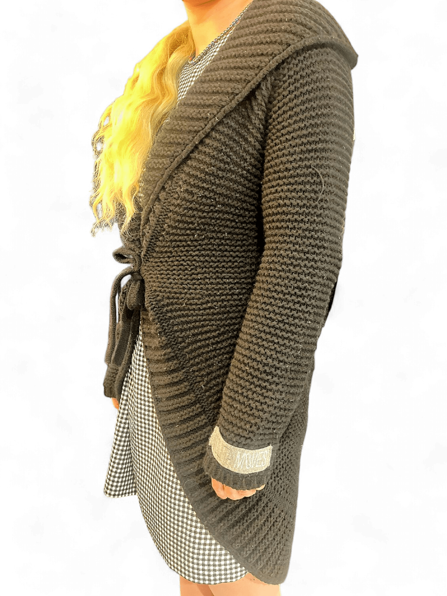 Nolita Moves Svart Stickad Kofta med Kashmir och Merino 3